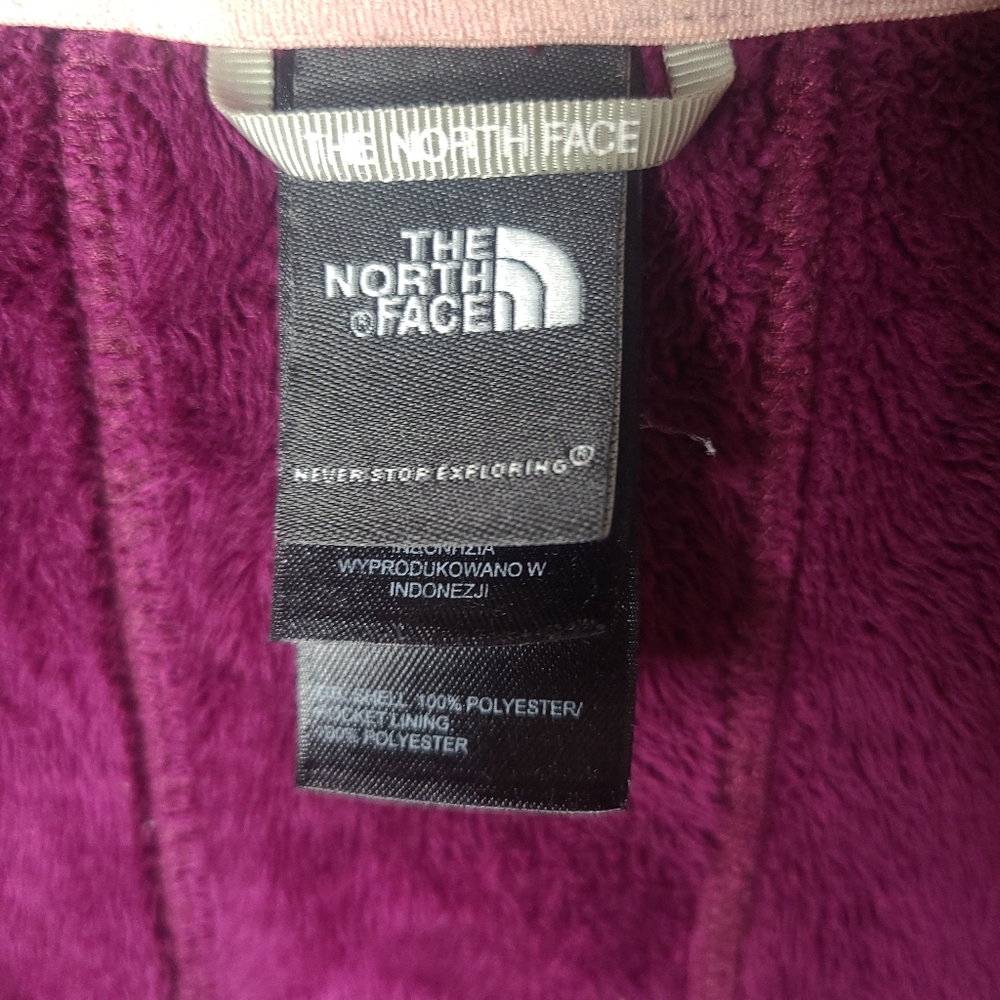 The North Face Womens S Purple Pink Full Zip Fleece Jacket Gorpcore - Picture 3 of 10